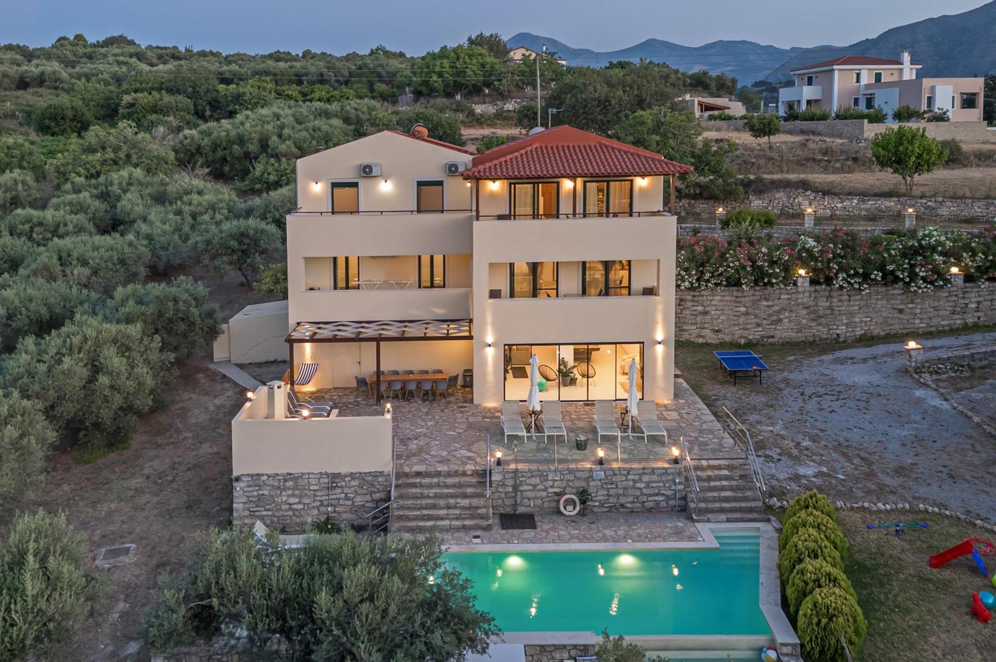 Elarchon Villa Private Pool Episkopi-Chania Dış mekan fotoğraf