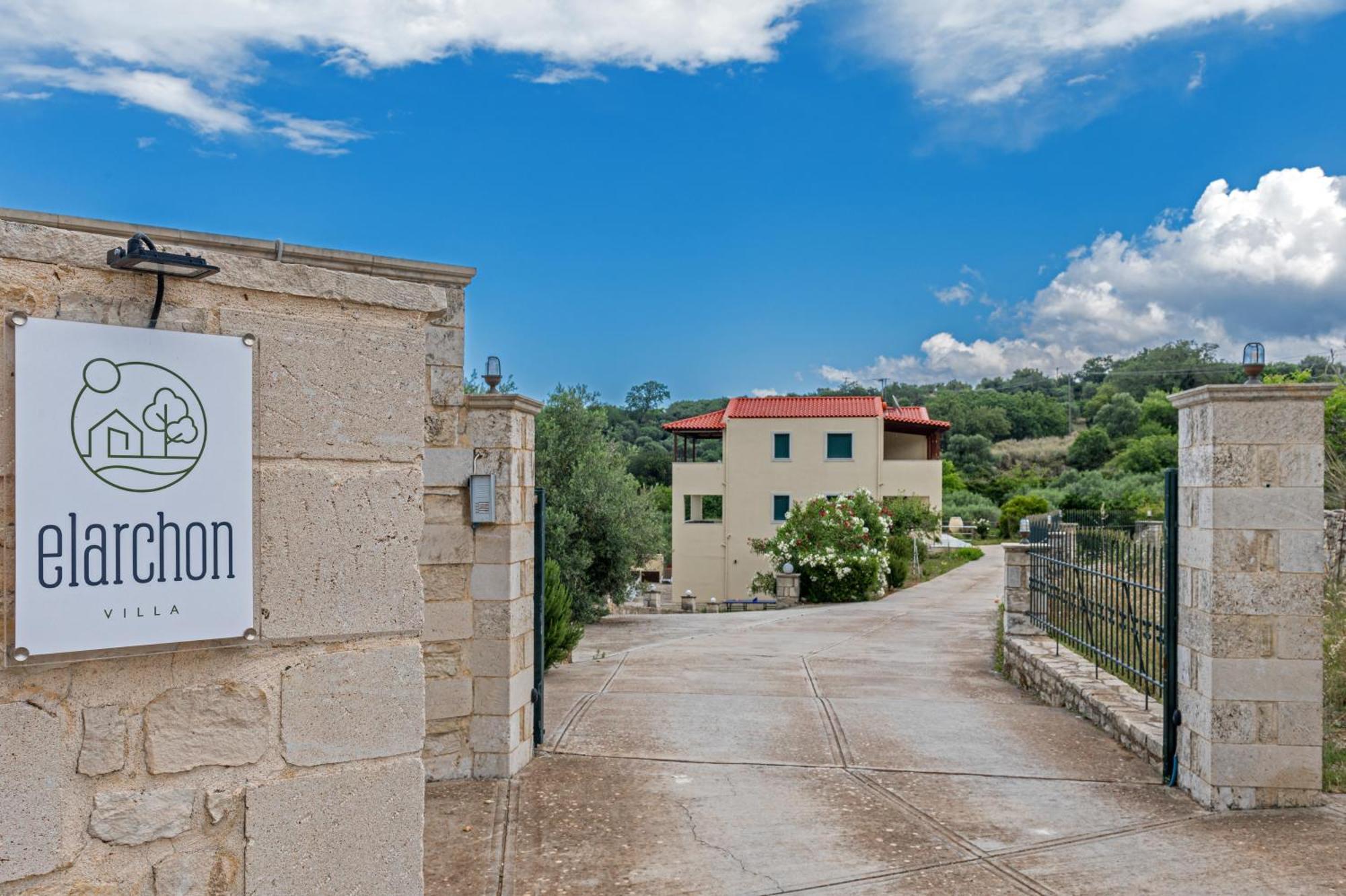 Elarchon Villa Private Pool Episkopi-Chania Dış mekan fotoğraf