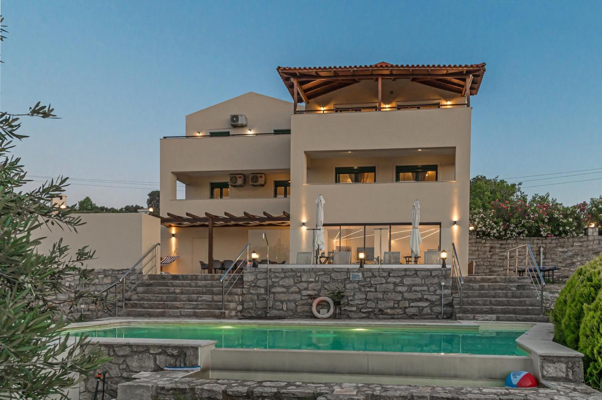 Elarchon Villa Private Pool Episkopi-Chania Dış mekan fotoğraf