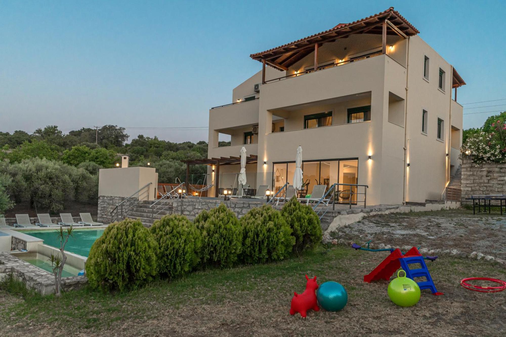 Elarchon Villa Private Pool Episkopi-Chania Dış mekan fotoğraf